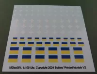 15mm Ukrainian Vehicle Markings