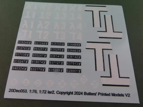 20mm Israeli Vehicle markings 2