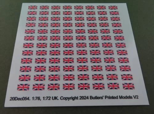 20mm British Flags