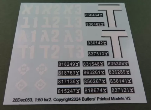 28mm Israeli Vehicle markings 2